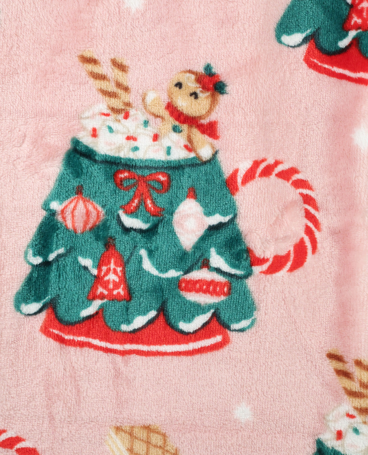 Christmas Tree Mug Plush Throw