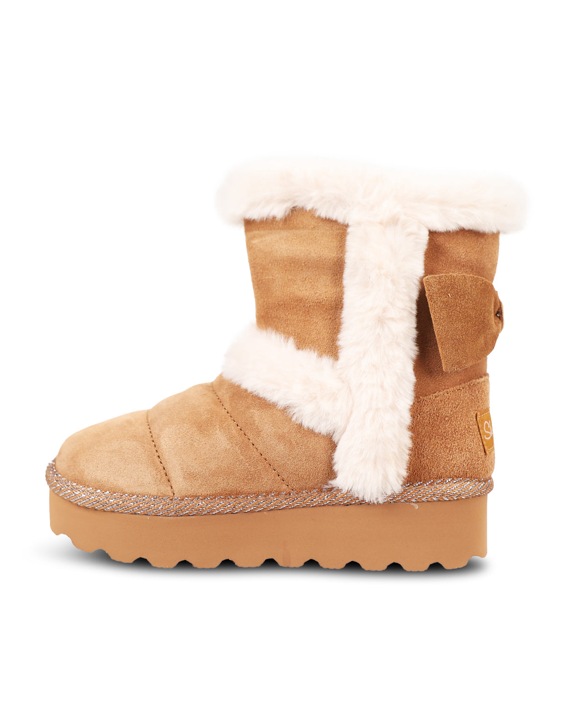 Skechers Kids Glamslam Hi Snow Drifter Platform Boot