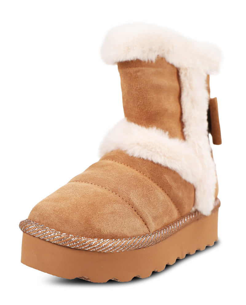 Skechers Kids Glamslam Hi Snow Drifter Platform Boot