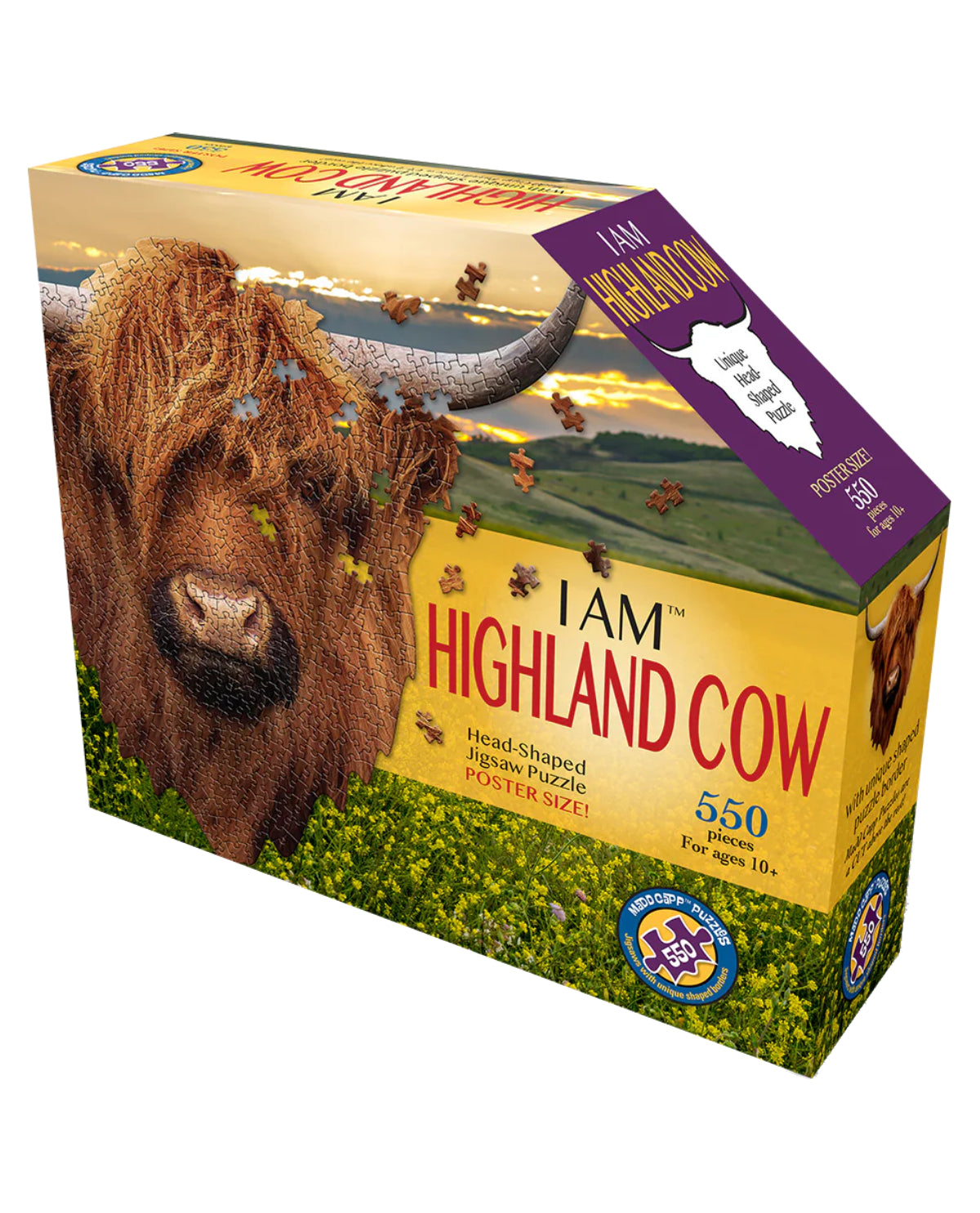 "I Am Highland Cow" 550-Piece Puzzle