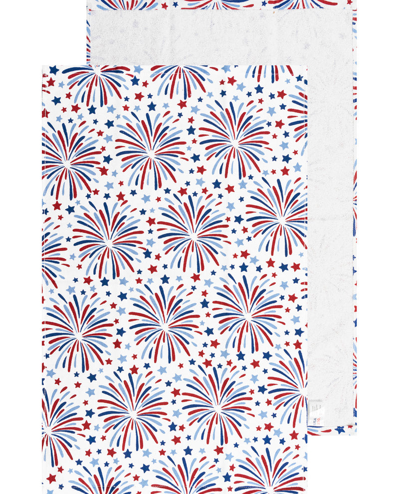 Fireworks Sky Kitchen Towel