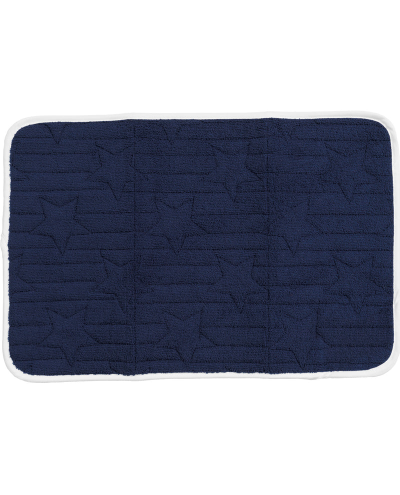 Stars Stripes Americana Navy Drying Mat