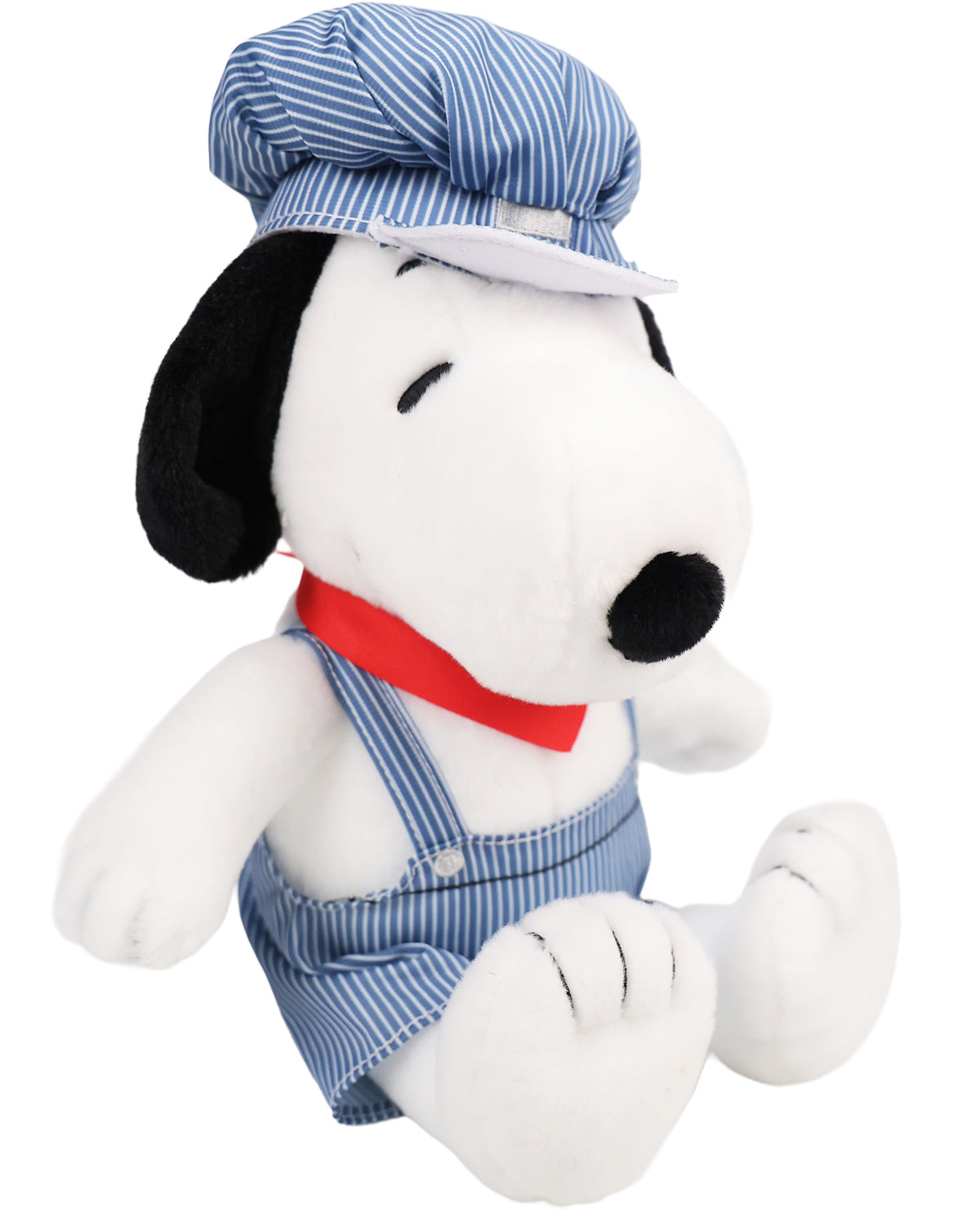 14" Snoppy Train Engineer Plush