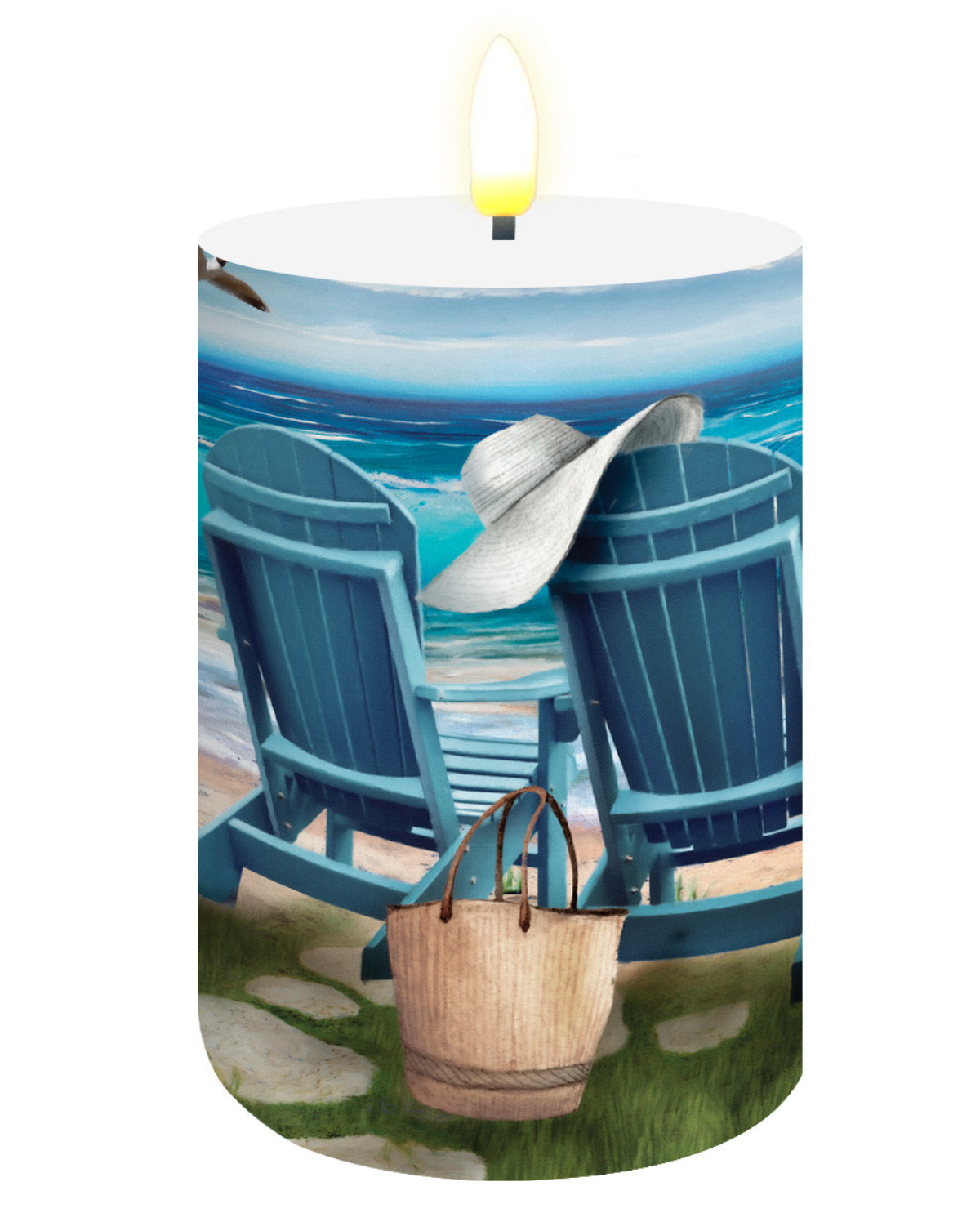 Seaside Escape Flameless Candle