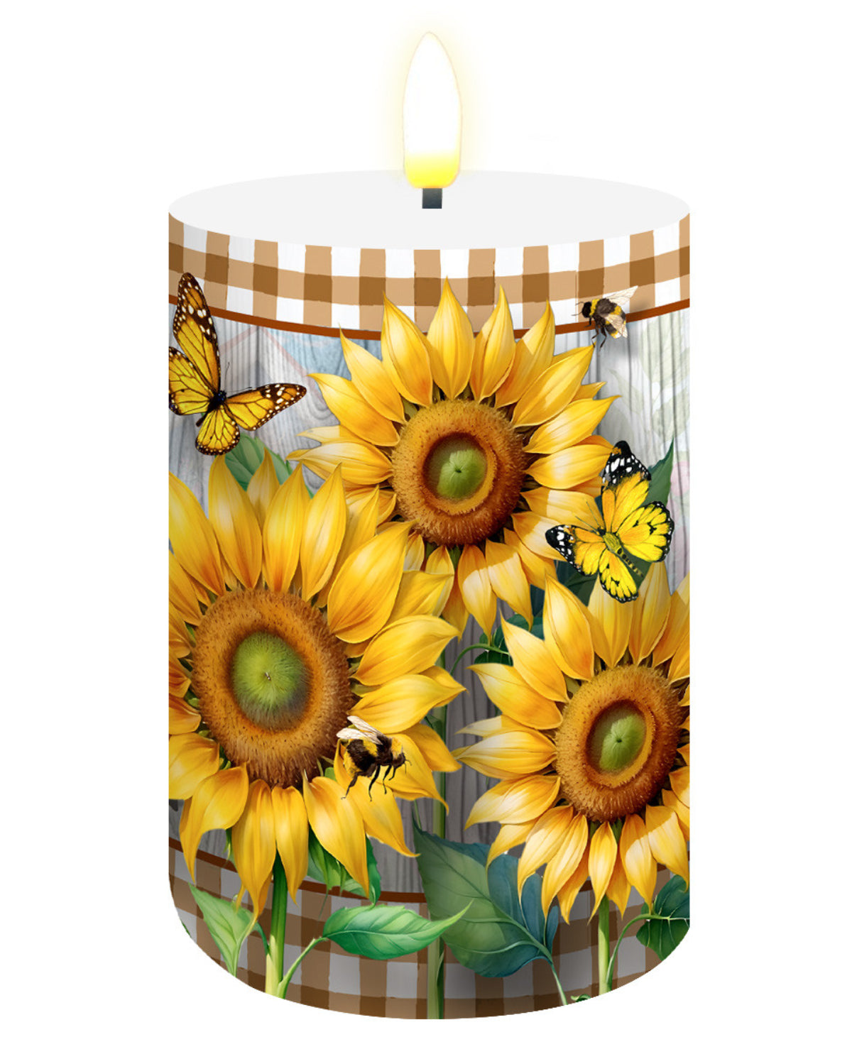 Sunflower Duo Flameless Candle