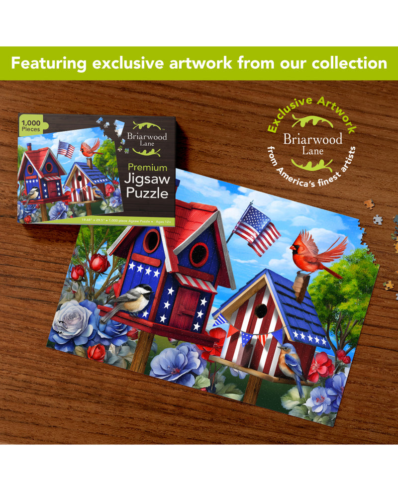 Americana Birdhouse Puzzle (1,000pcs)