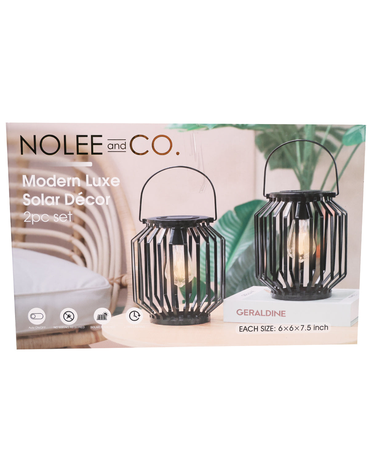 Modern Luxe Solar 2 Piece