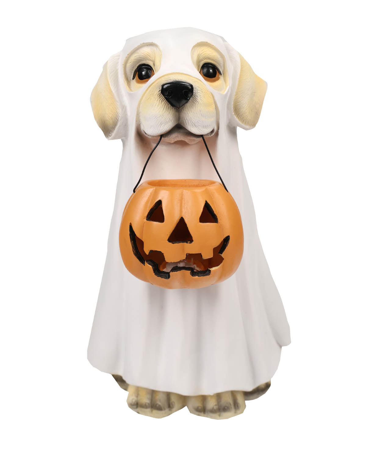 14" Dog in Ghost Costume