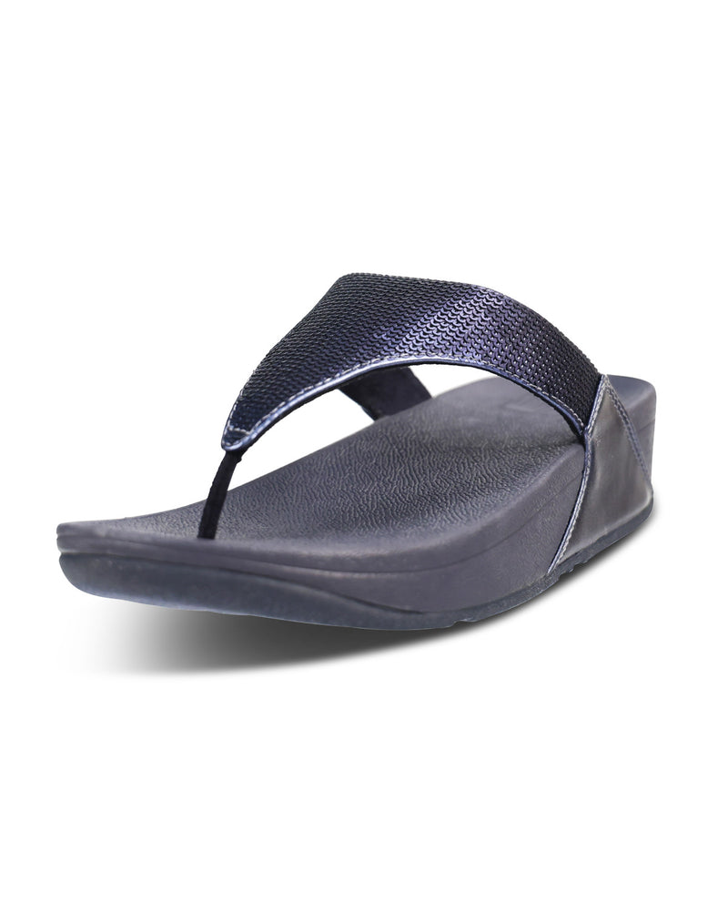 Fitflop Lulu Toe-post Sandal Cosmic Blue
