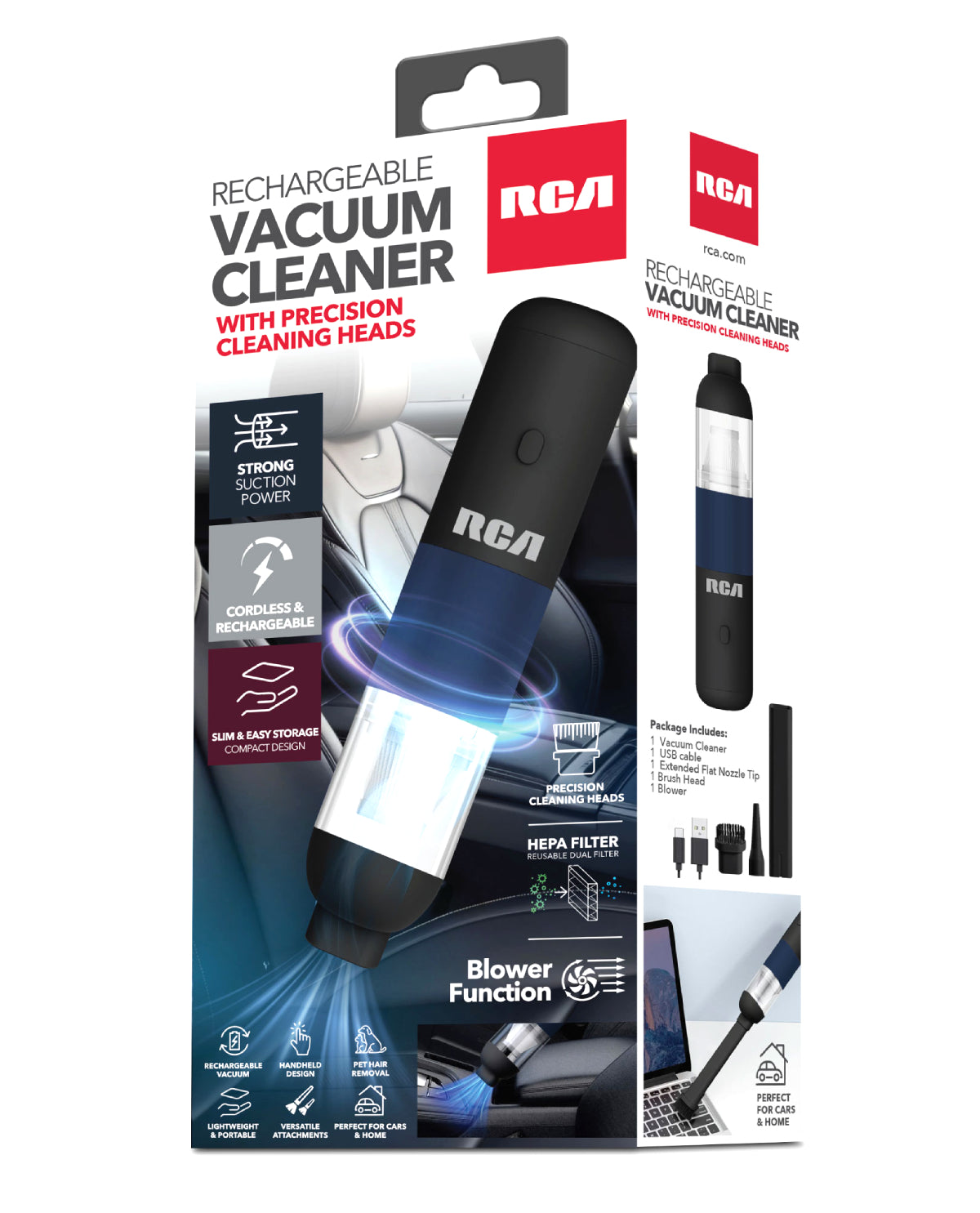 RCA Wireless Rechargeable Vacuum Cleaner