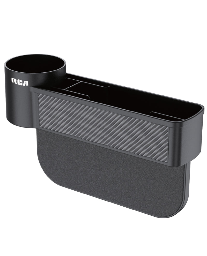 RCA Car Seat Organizer With Cup Holder