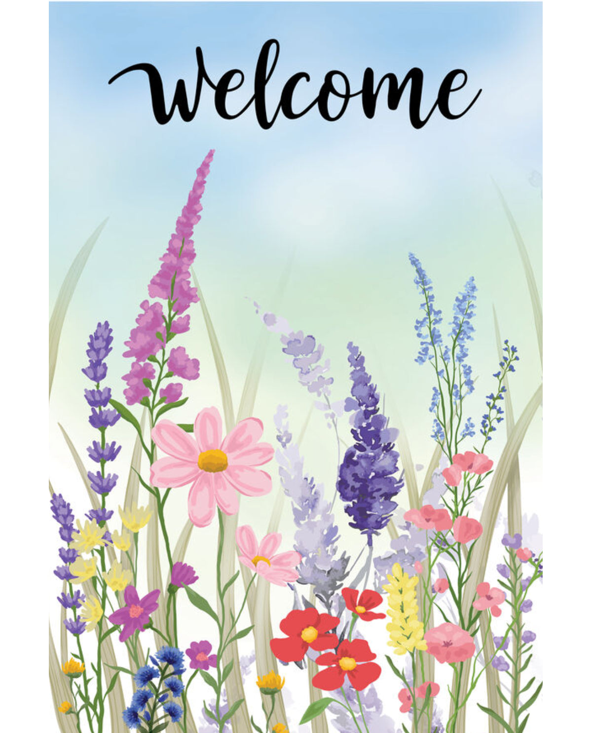 Wildflower Season Garden Flag
