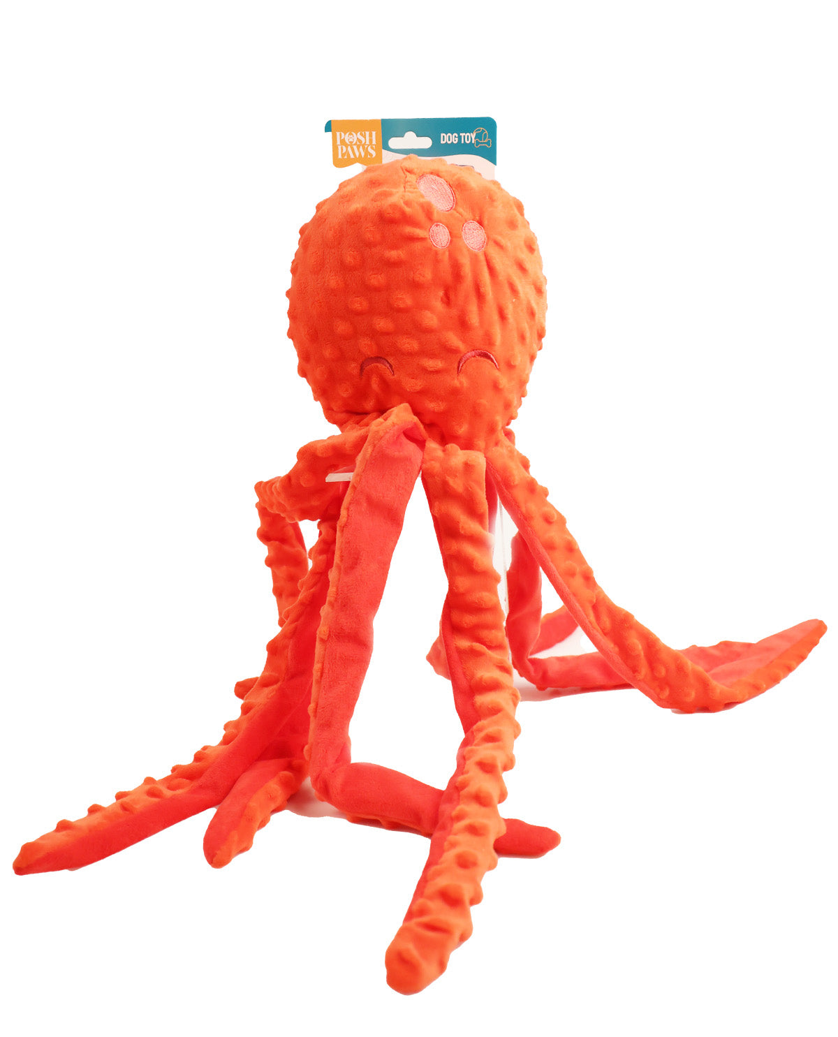 Extra Long Red Octopus 26" Pet Toy