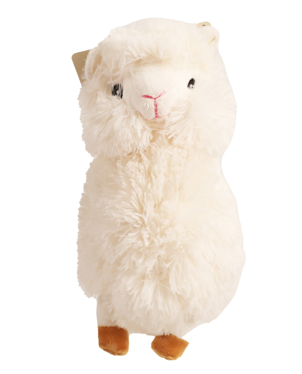 9" Powder Puff Alpaca Dog Toy