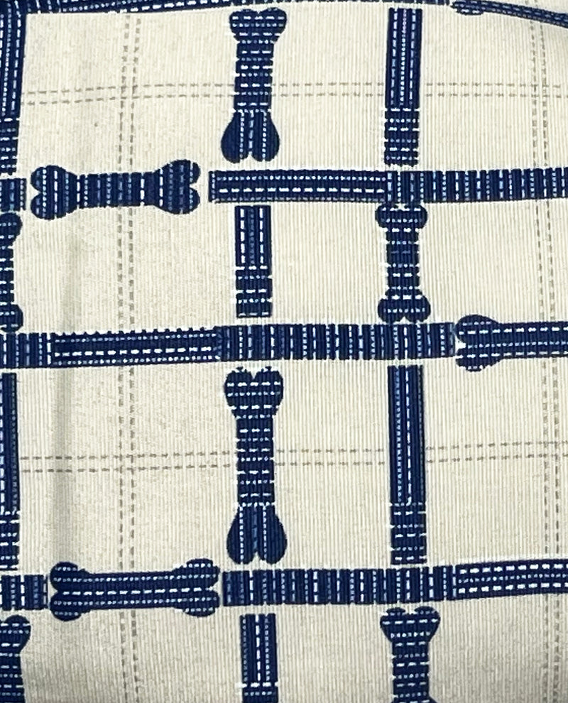 Xlarge Tech Plaid Navy Pet Bed