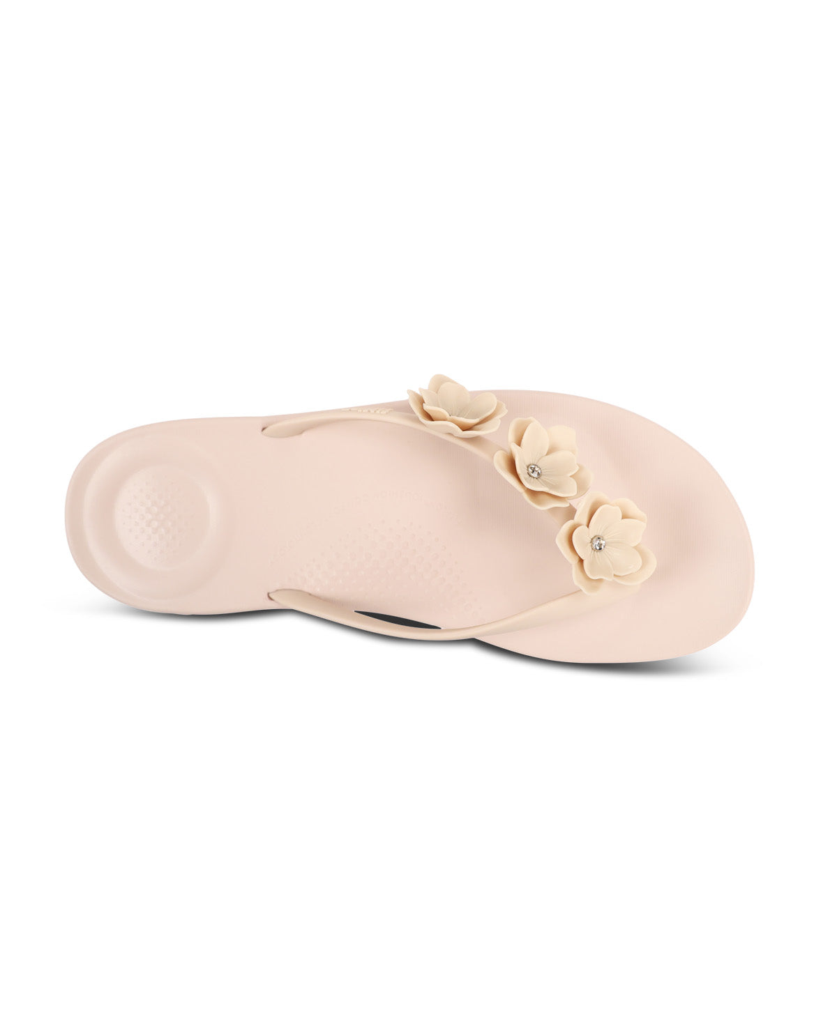 Fitflop Iqushion Flower Sandal Nude Rose