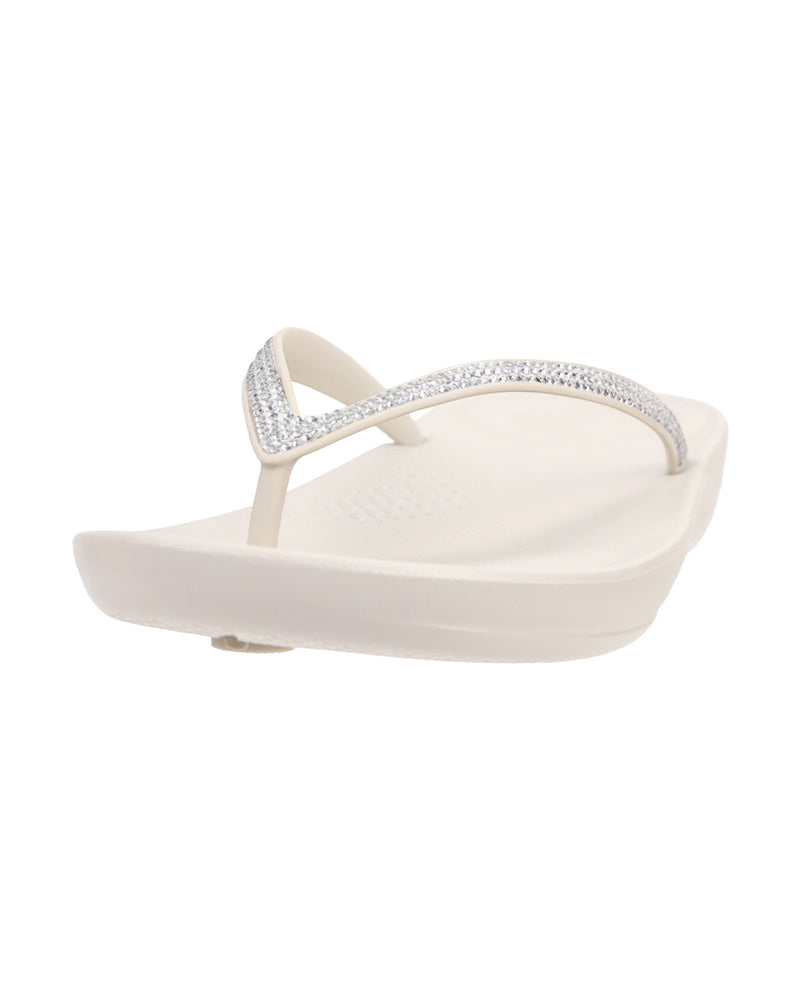 Fitflop Iqushion Flower Sandal Tiptoe Grey