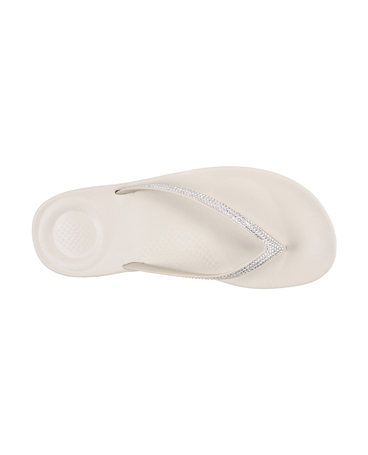 Fitflop Iqushion Flower Sandal Tiptoe Grey