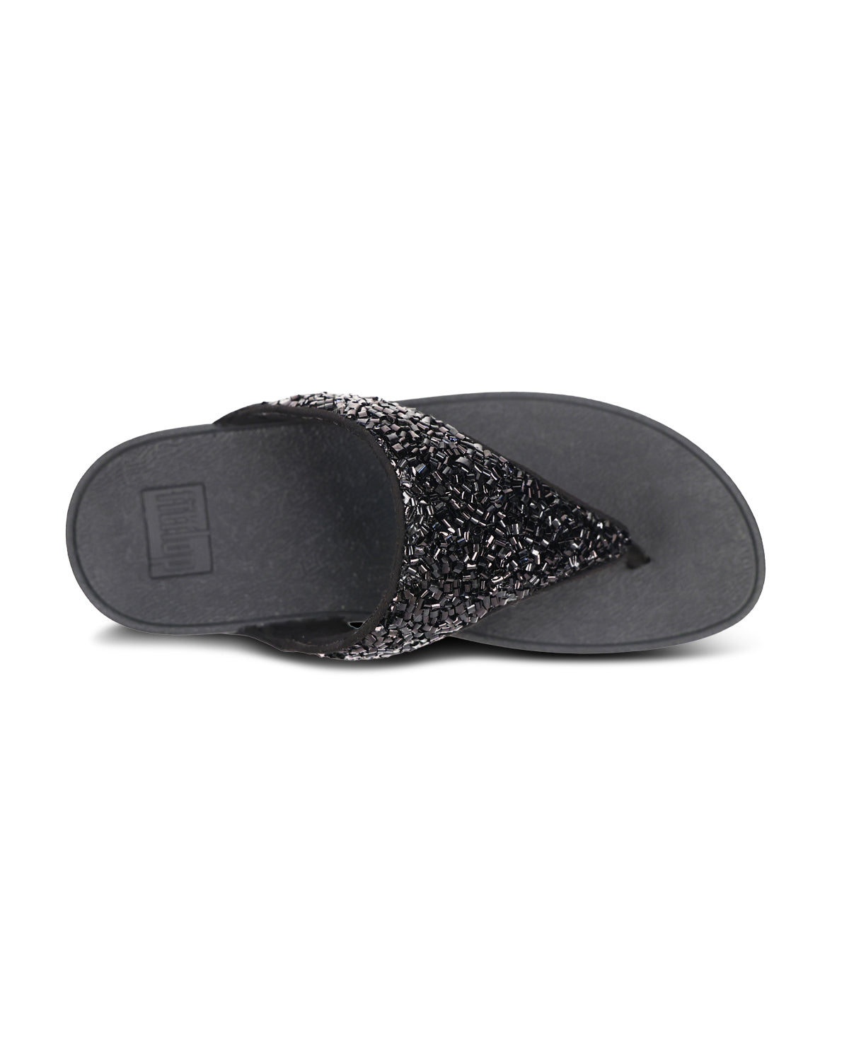 Fitflop Lulu Toethong Sandal All Black