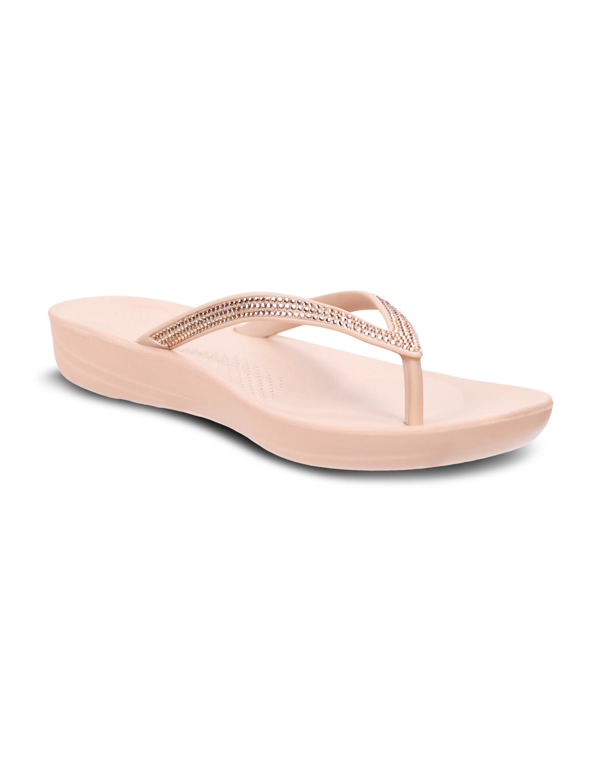 Fitflop Iqushion Sparkle Sandal Beige