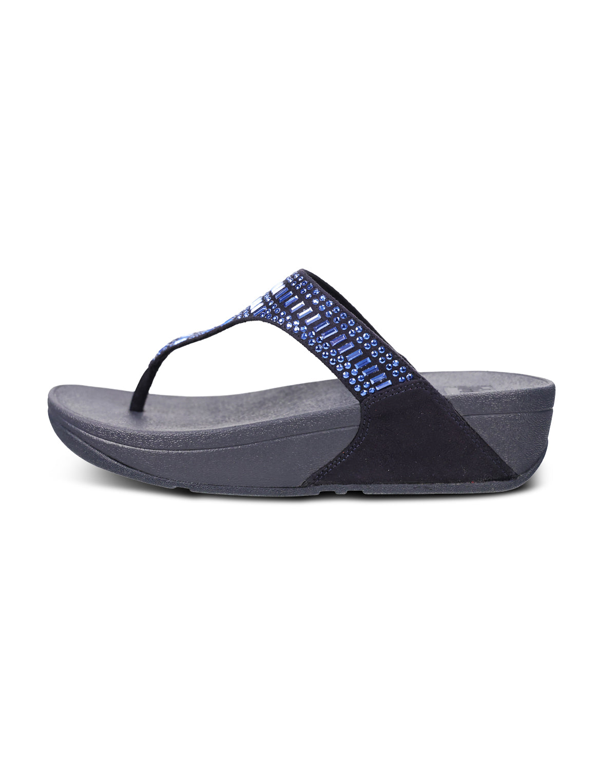 Fitflop Incastone Toethong Sandal Midnight Navy
