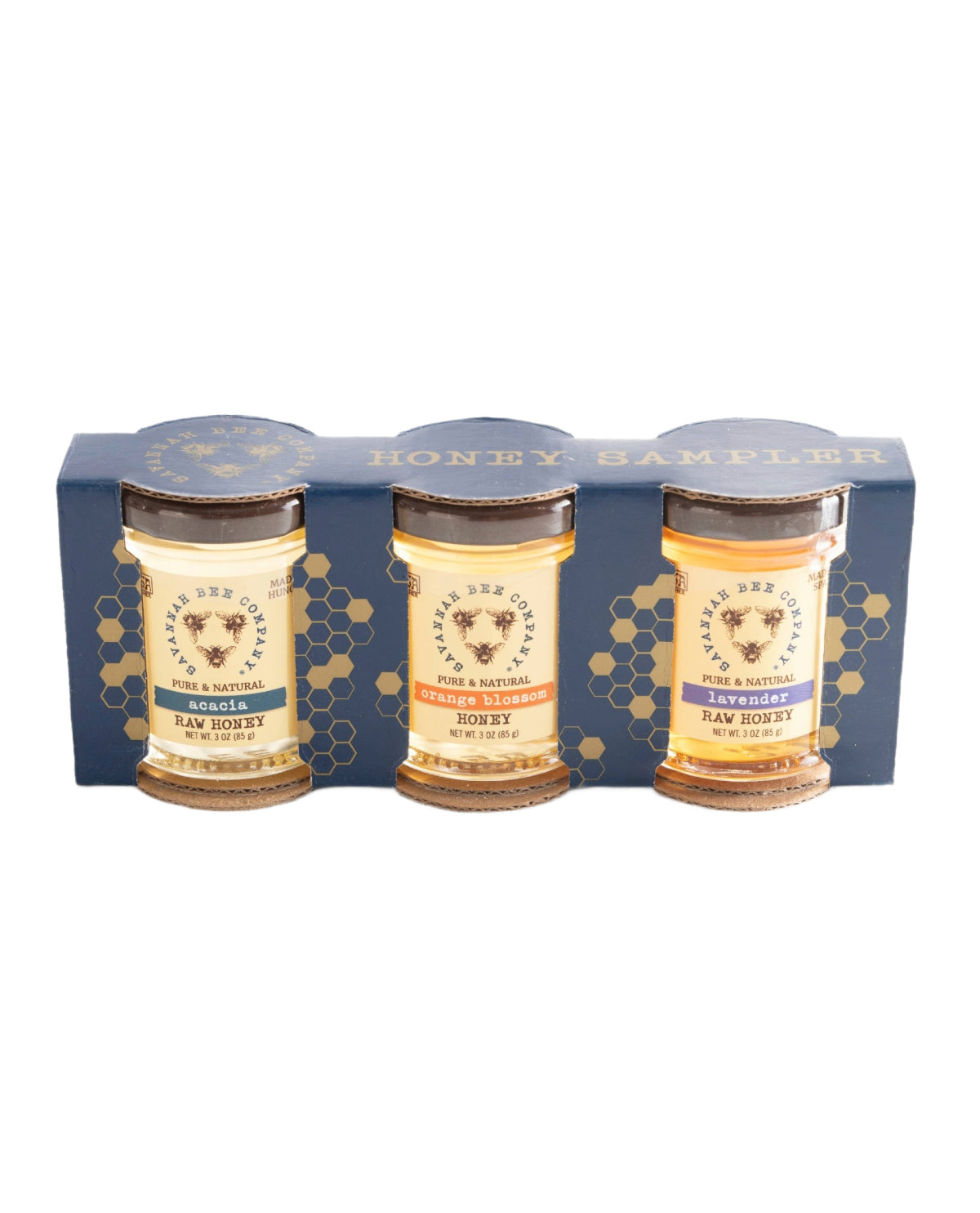 Set Of 3 Artisanal Honey Sampler