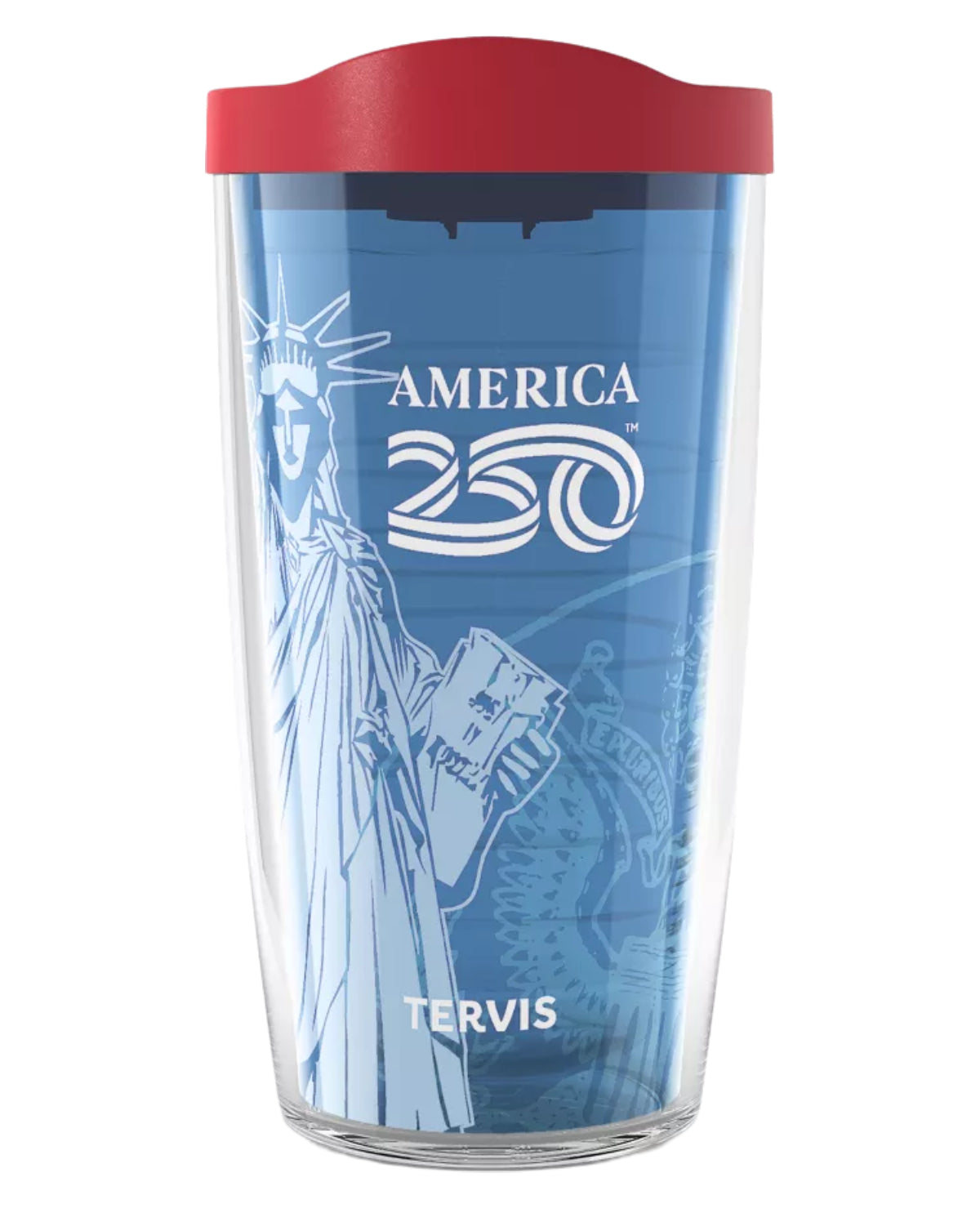 16oz America250 Liberty Blue Tervis