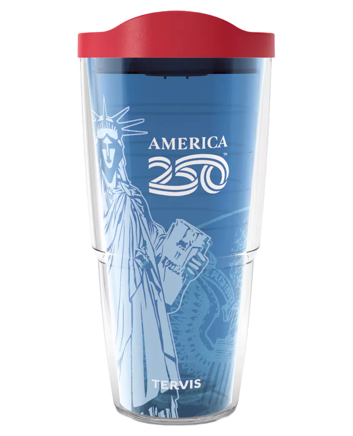 24oz America250 Liberty Blue Tervis