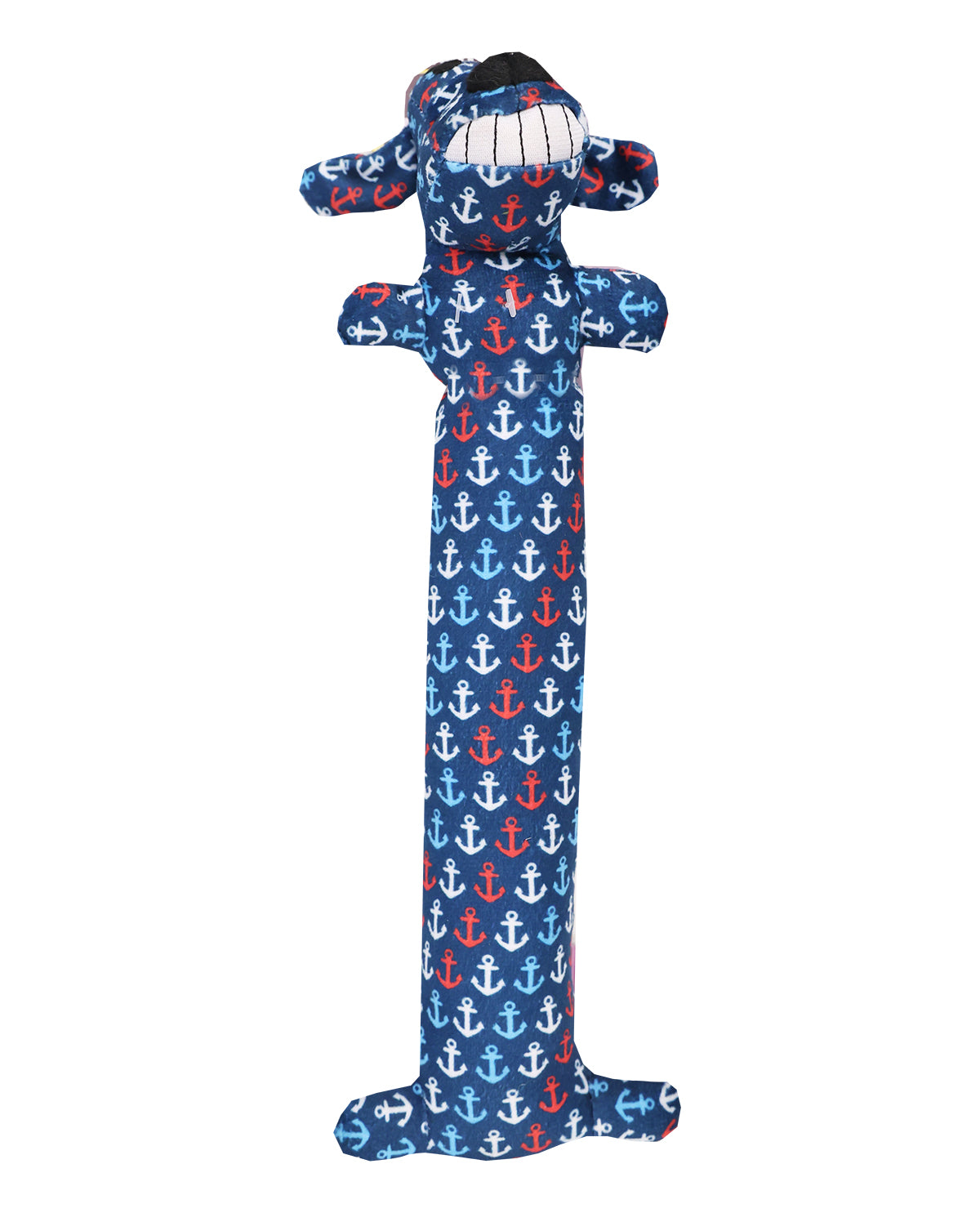 Nautical Print Plush Dog Toy