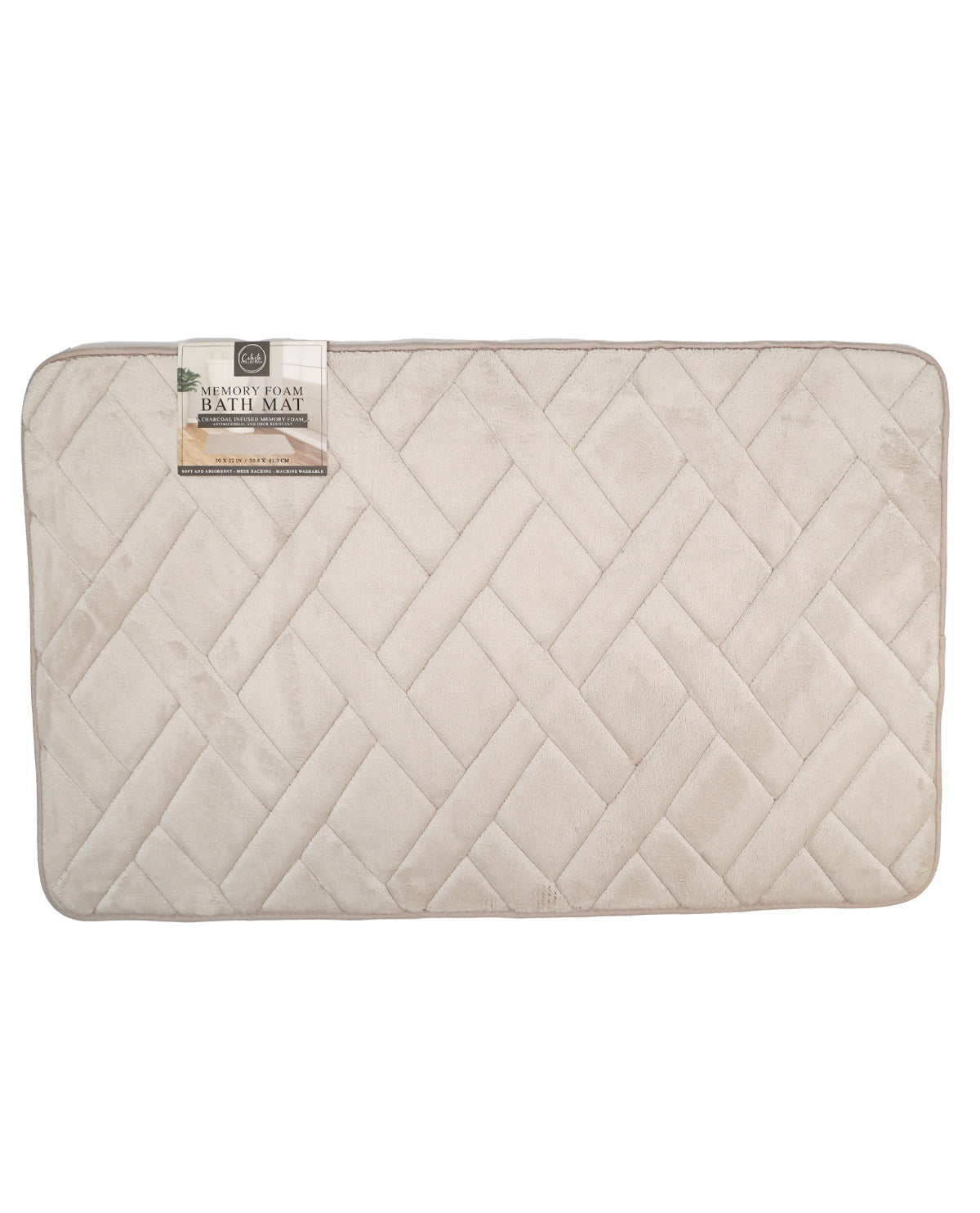 Natural Memory Foam Bath Mat