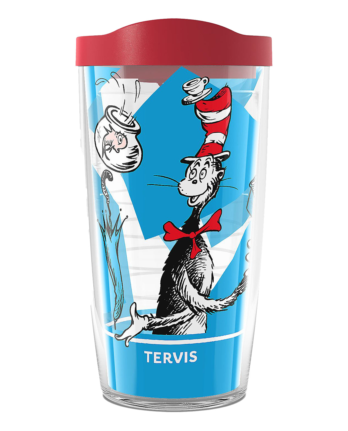 16 Ounce Cat In Hat Cup