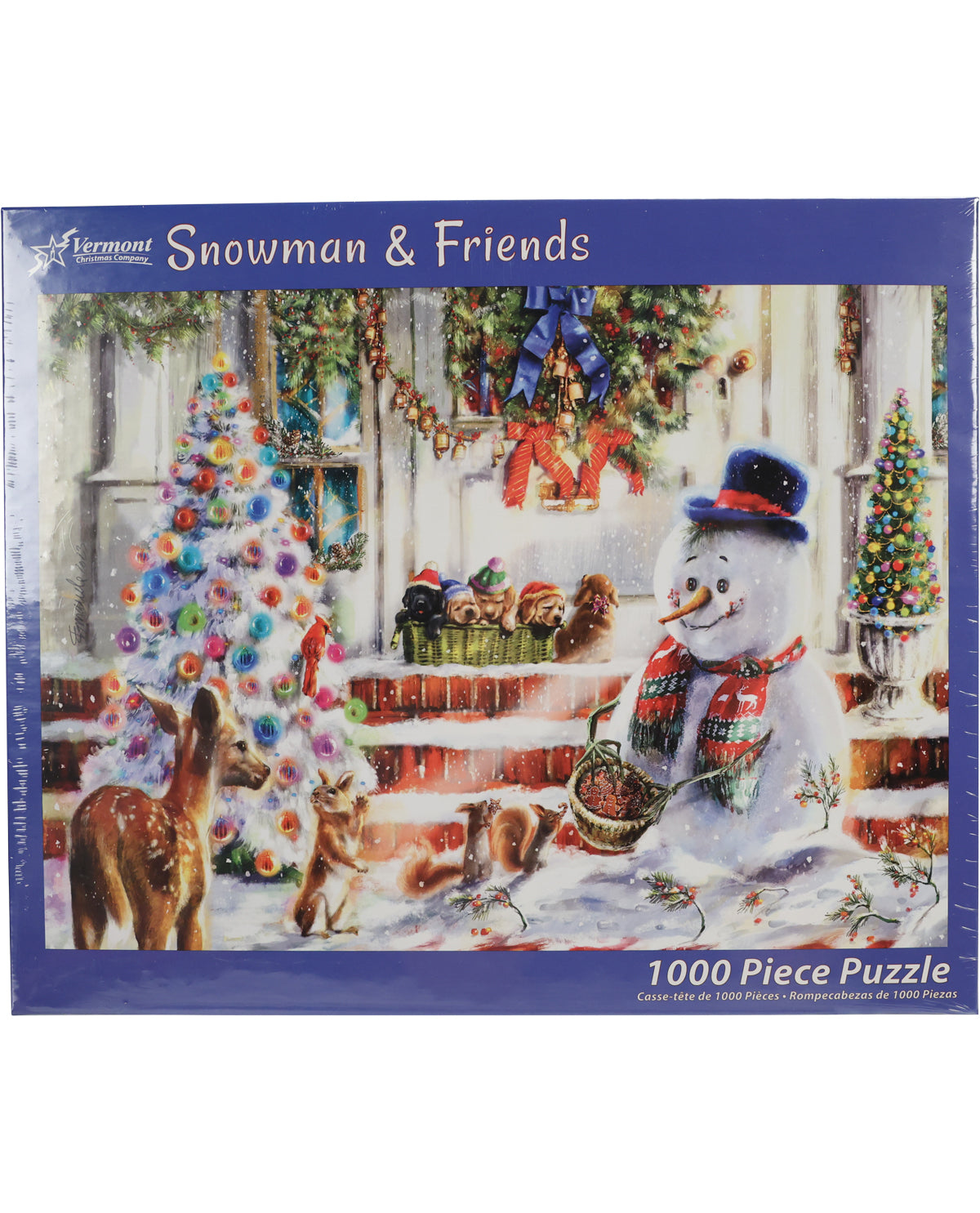 Snowman & Friends 1000 Piece Puzzle