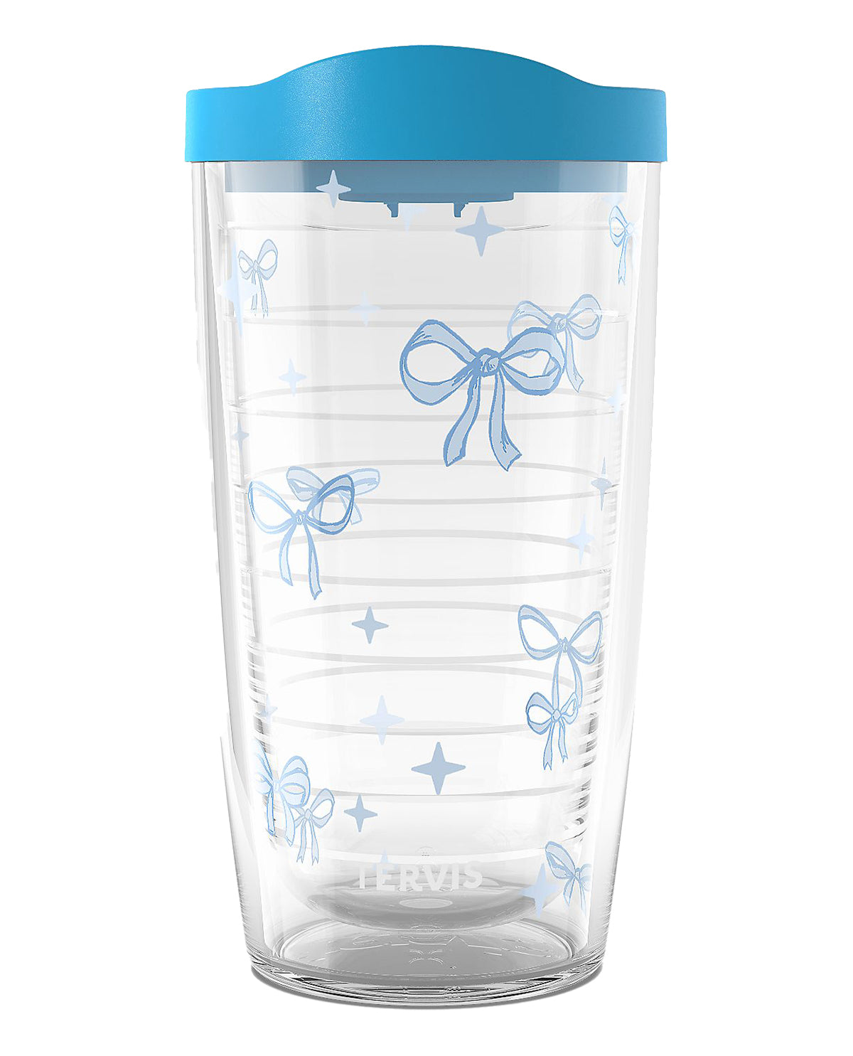 16 Ounce Blue Bows Tervis Tumbler