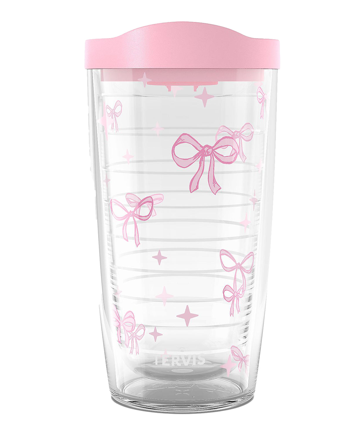 16 Ounce Pink Bows Tervis Tumbler