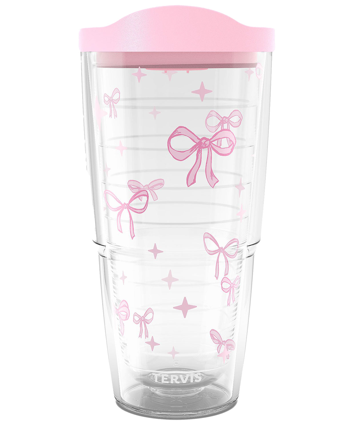 24 Ounce Pink Bows Tervis Tumbler