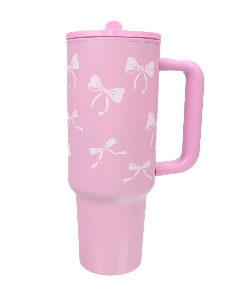 40oz Tumbler Printed with Handle