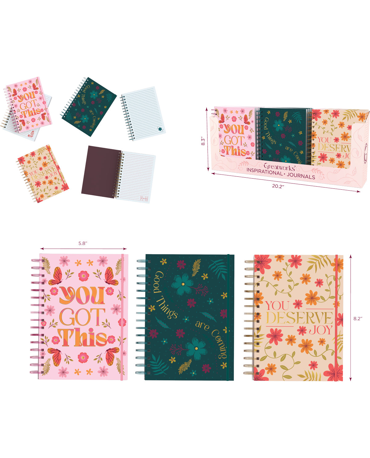 Gw Inspirational Journal Asst