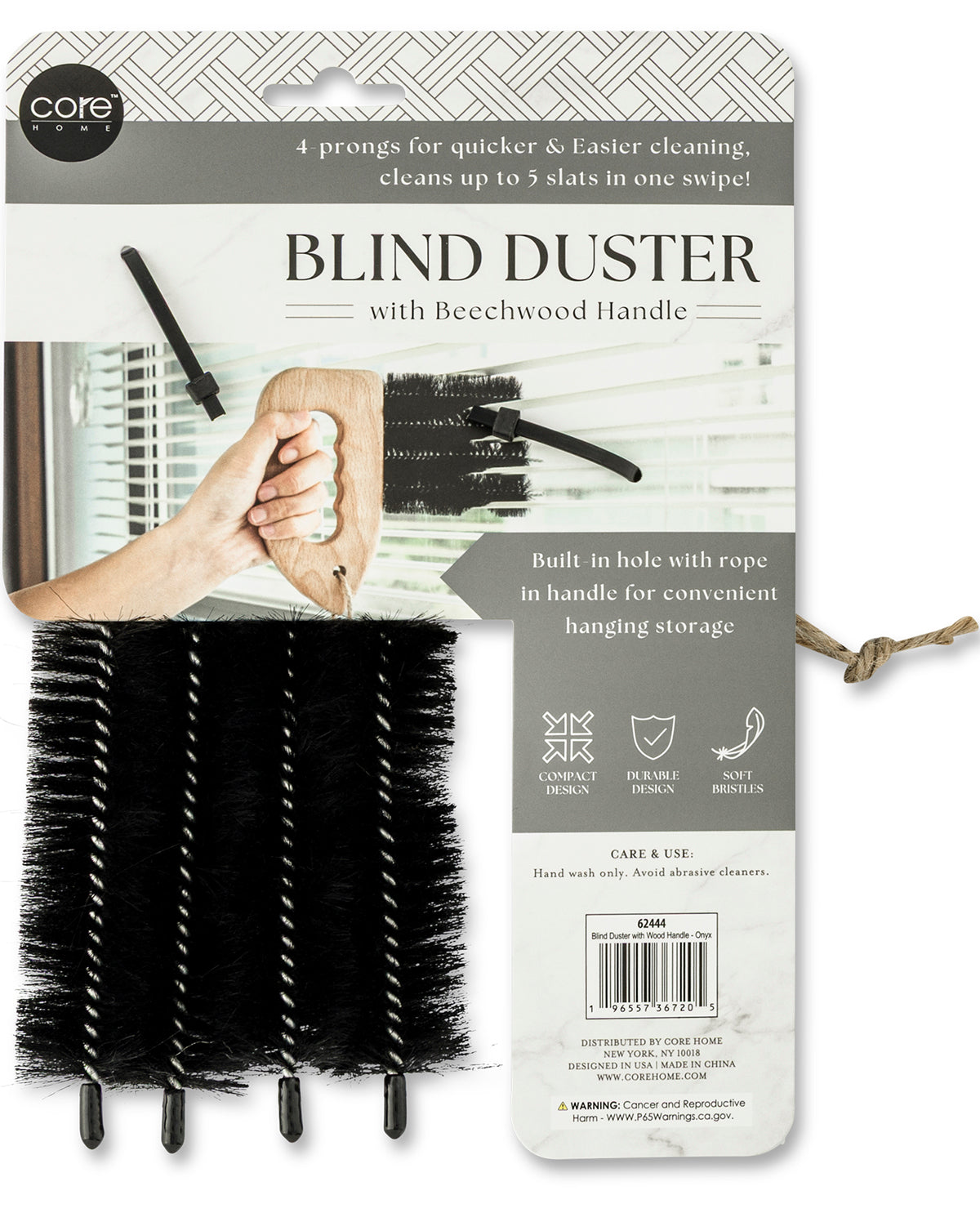 Blinf Duster With Wood Handle