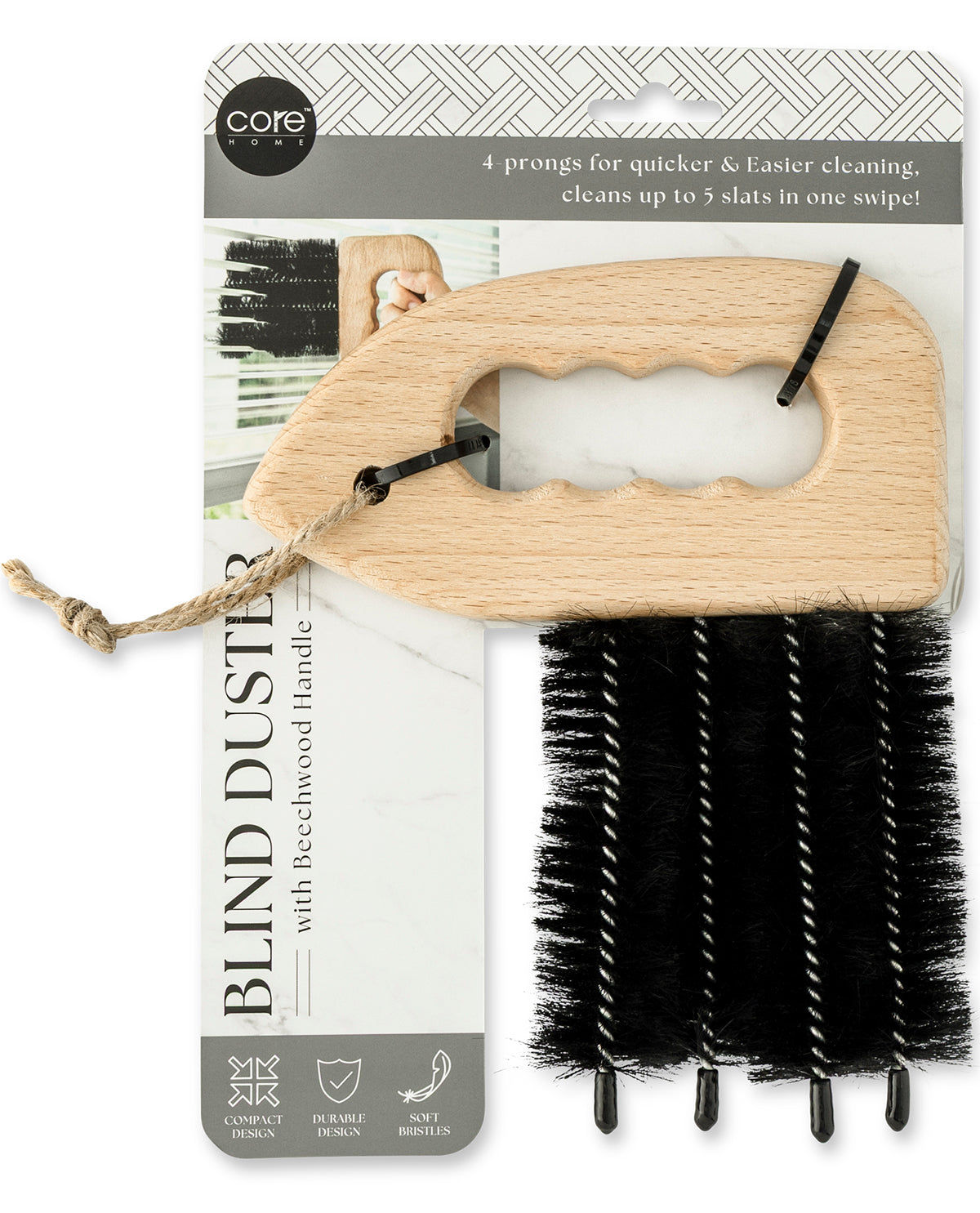 Blinf Duster With Wood Handle
