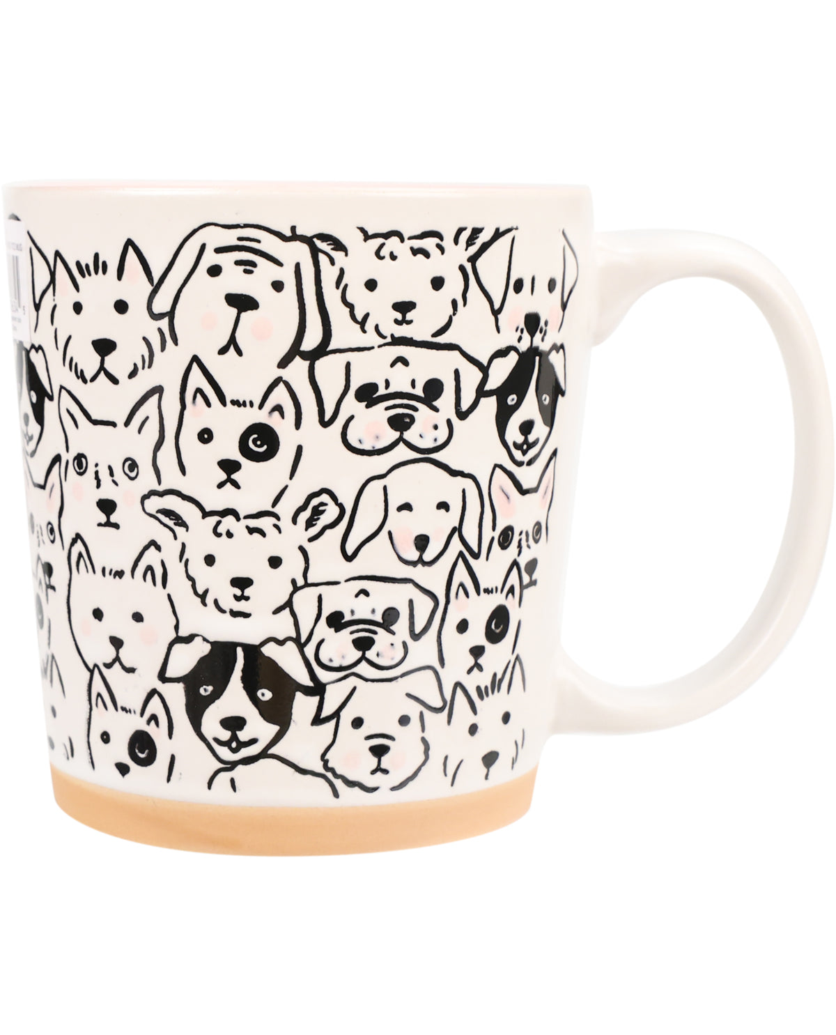 Dog Head Print Mug