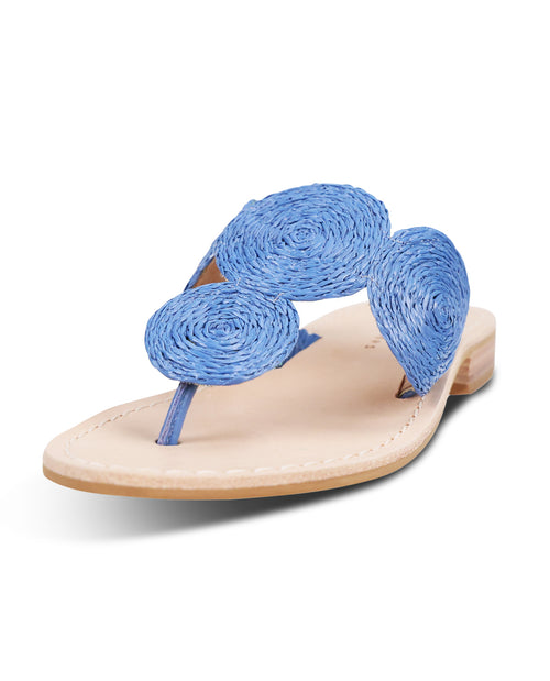 Jack Rogers Margo Flat Sandal Salt Water Raffia