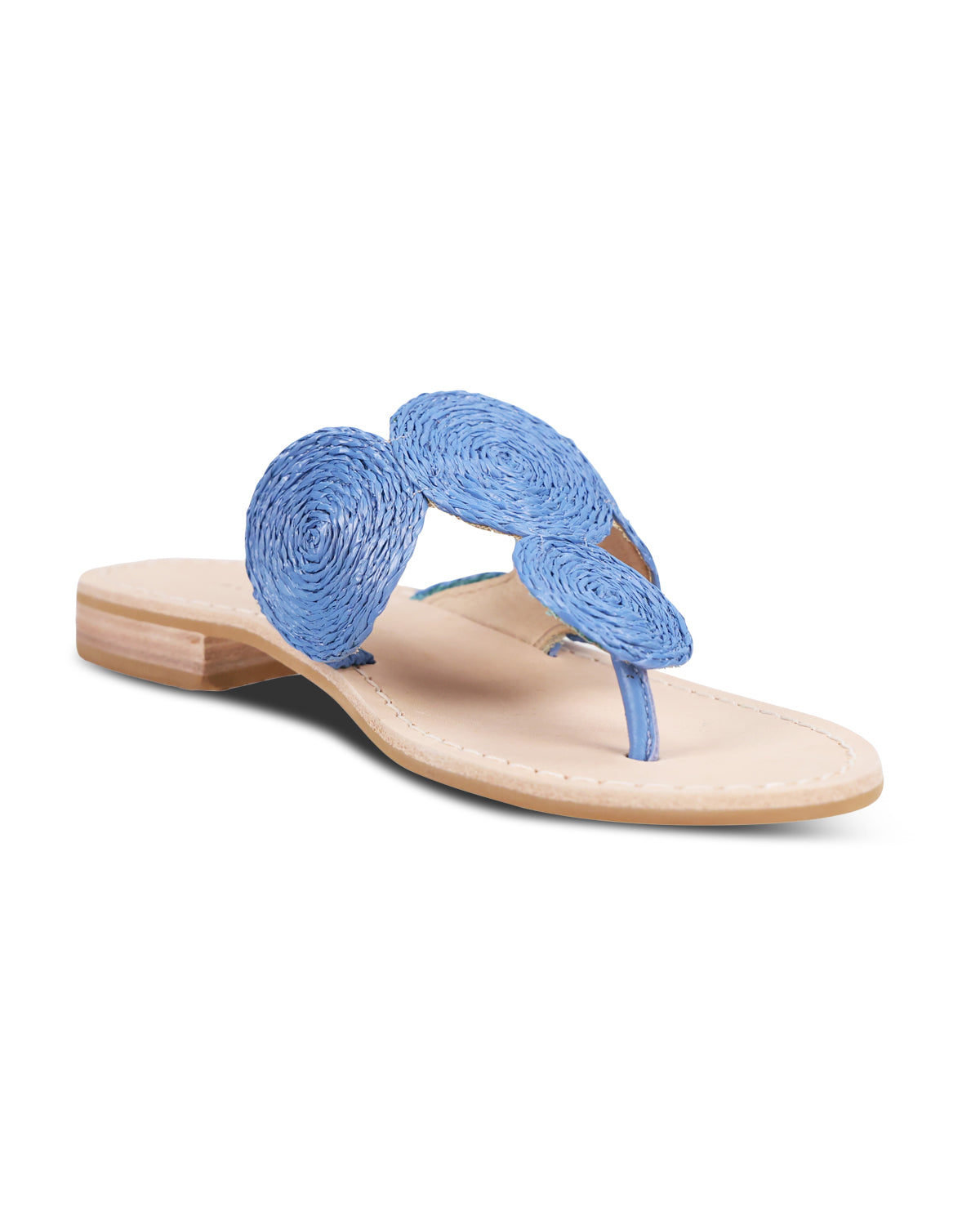 Jack Rogers Margo Flat Sandal Salt Water Raffia