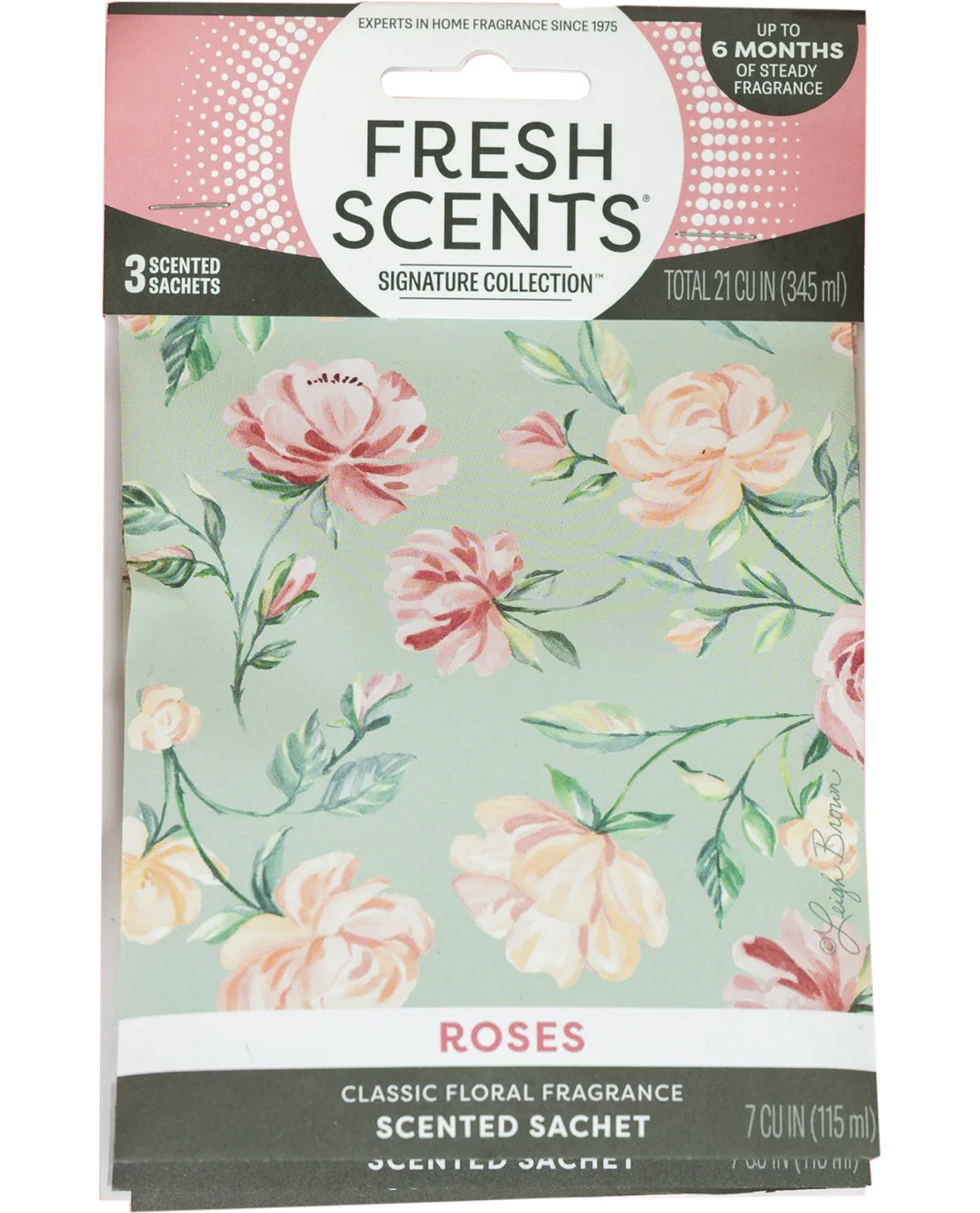 Roses 3pk Scented Sachets