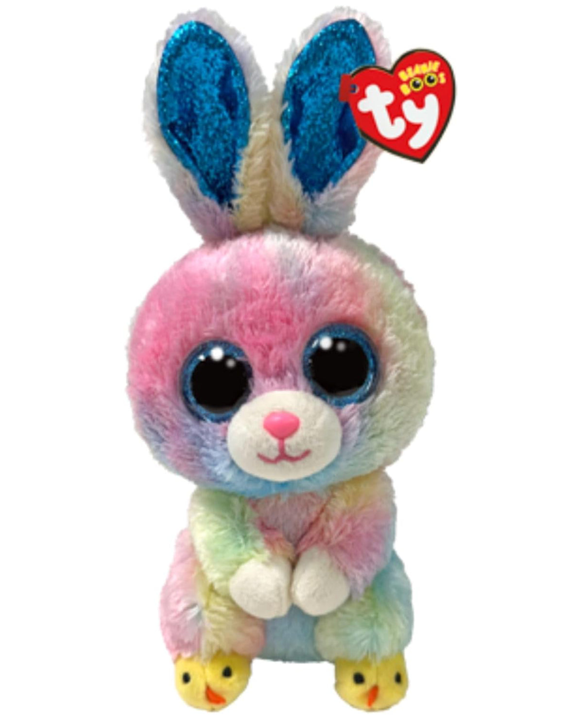 TY Beanie Boo Twitches The Colorful Easter Bunny