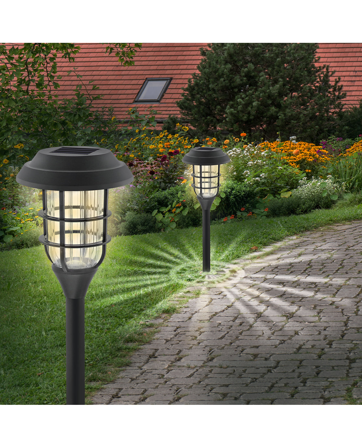 Sun Glow Solar Landscape Light