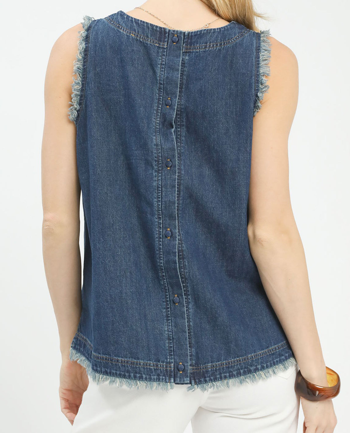 Umgee Solid Sleeveless Top