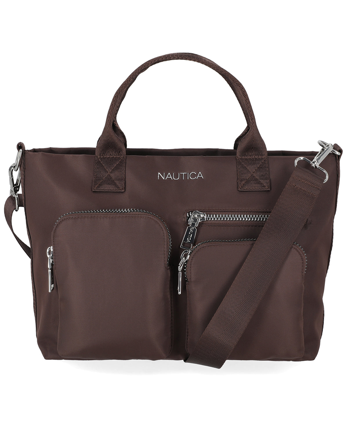 Nautica Cargo Satchel Espresso