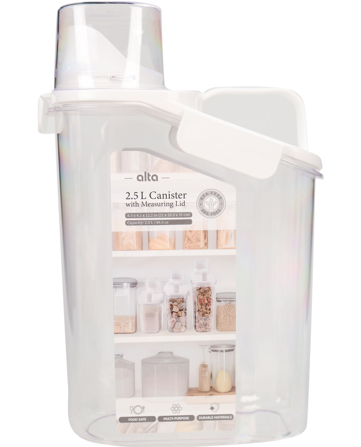2.5l Canister W/measuring