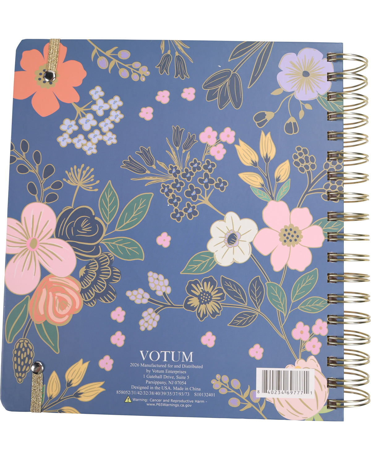 Garden Floral Chunky 18 Months Planner