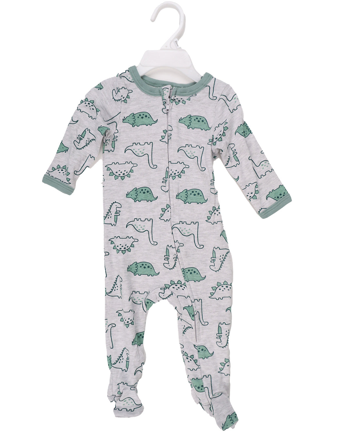 Baby Views Cotton Coveralls - Dino